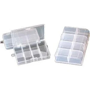 OceanStream Tackle Box Clear 8 Compartment Small - Addict Tackle