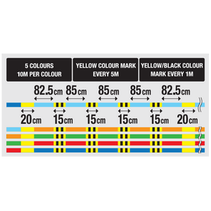 Penn Slammer Multi Colour Braid 150m - Addict Tackle