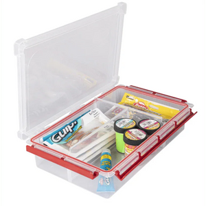 Plano Stowaway 1 - 3 Compartment Waterproof Tackle Tray - Addict Tackle