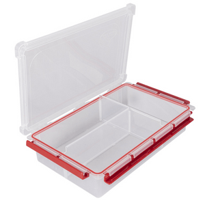 Plano Stowaway 1 - 3 Compartment Waterproof Tackle Tray - Addict Tackle