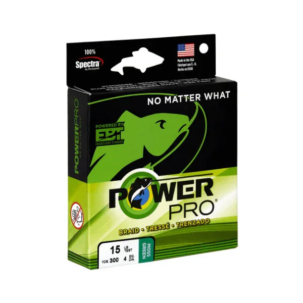 Shimano Power Pro Braid Line 275m Yellow by Shimano at Addict Tackle
