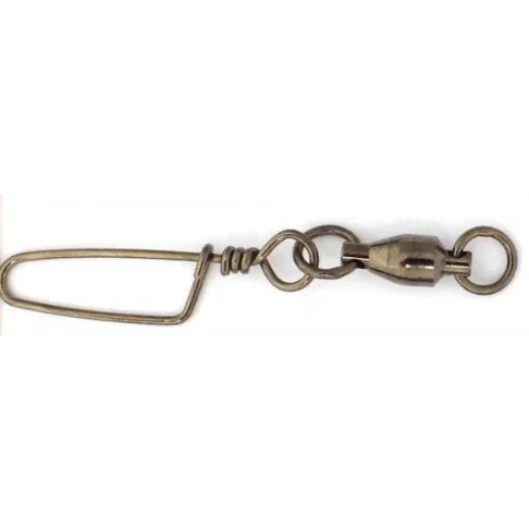 Shogun S456 Black Ball Bearing Swivel With Coastlock Snaps - 5 Pack by Shogun at Addict Tackle