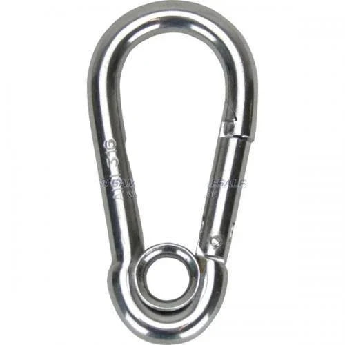 Snap Hook 8 X 80mm 316SS by Sam Allen at Addict Tackle