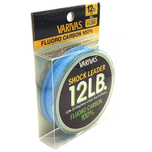 Varivas 100% Fluoro carbon Shock Leader 30m - Addict Tackle
