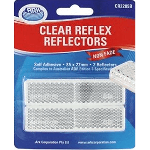 Trailer Self Adhesive 22x85mm Clearance Reflector - Addict Tackle