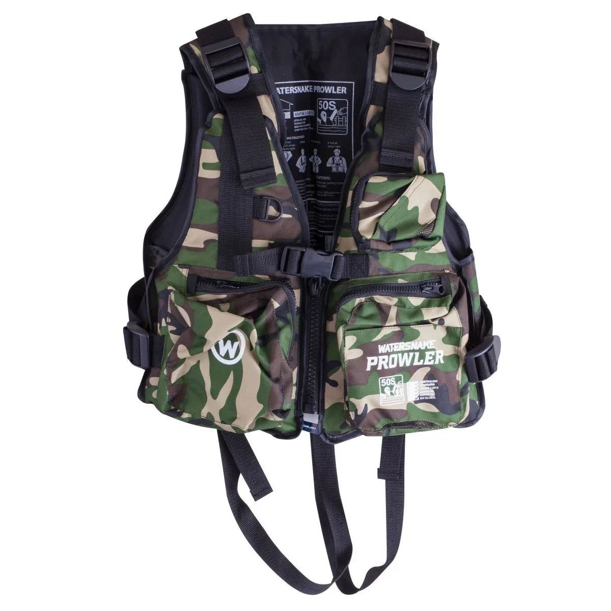 Watersnake Prowler Kayak Vest Level 50S - Addict Tackle