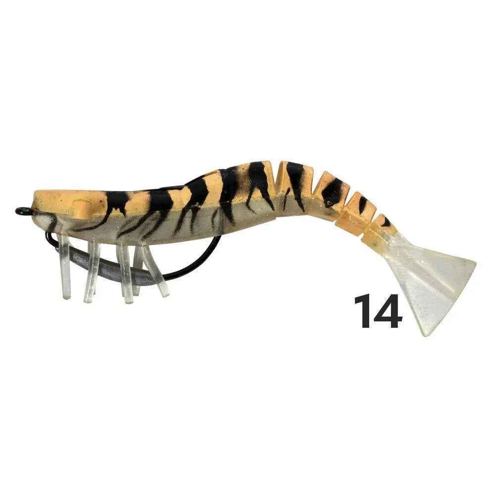 Zerek Live Shrimp Soft Lure - 89mm by Zerek at Addict Tackle