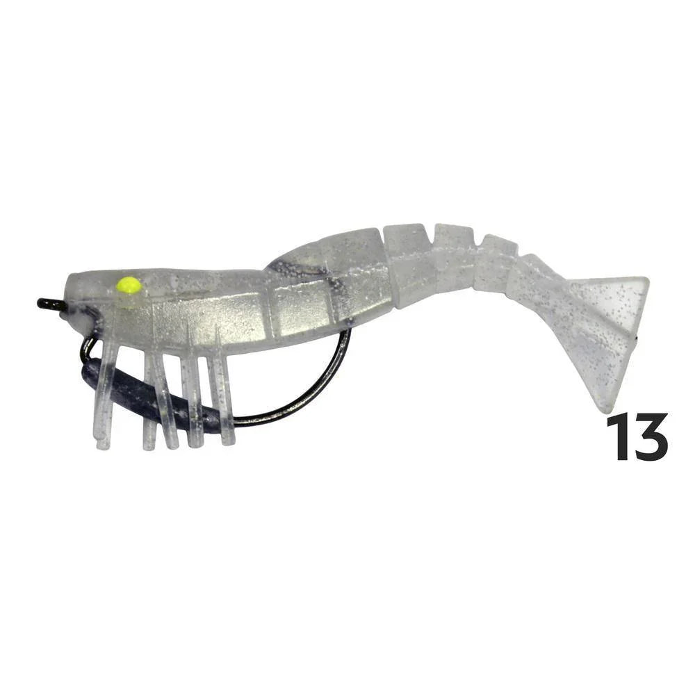 Zerek Live Shrimp Soft Lure - 89mm by Zerek at Addict Tackle