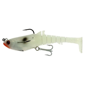 Zerek Flat Shad X Jighead Soft Plastic - 90mm - 8 Gram - Addict Tackle
