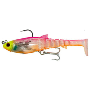 Zerek Flat Shad X Jighead Soft Plastic - 90mm - 8 Gram - Addict Tackle