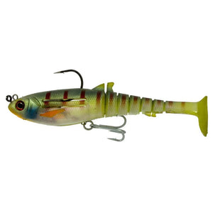 Zerek Flat Shad X Jighead Soft Plastic - 90mm - 8 Gram - Addict Tackle