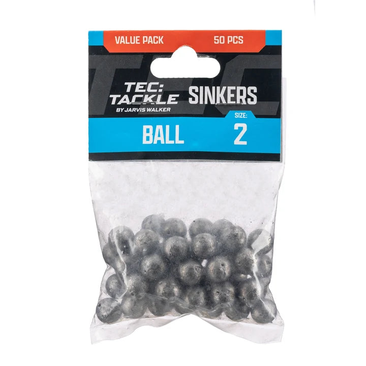 Tec Tackle Ball Sinker Value Pack