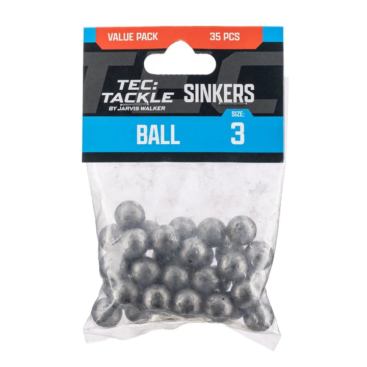 Tec Tackle Ball Sinker Value Pack