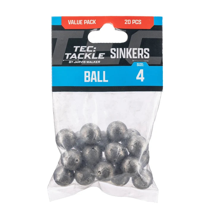 Tec Tackle Ball Sinker Value Pack