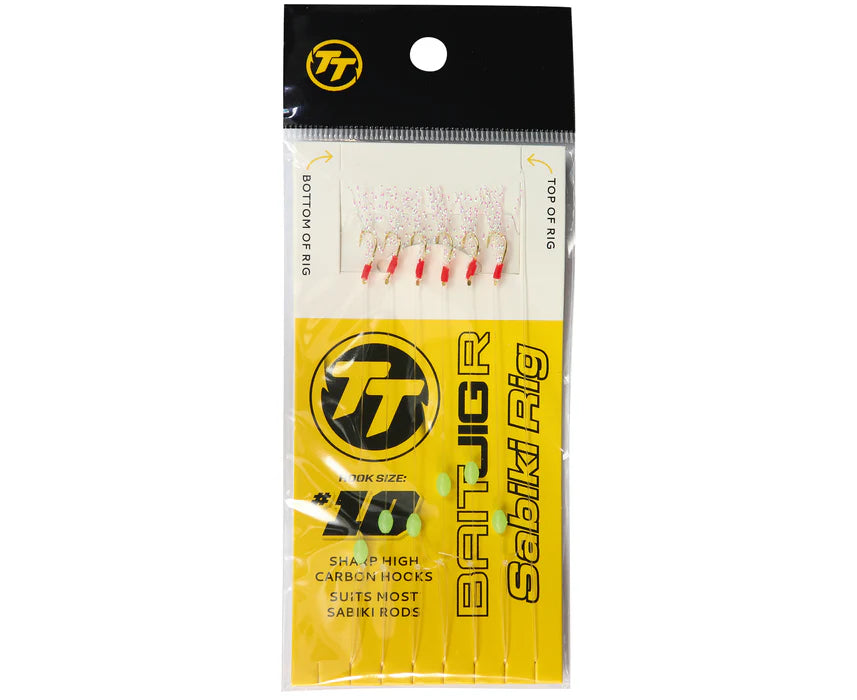 Tackle Tactics BaitjigR Sabiki Rig Tinsel