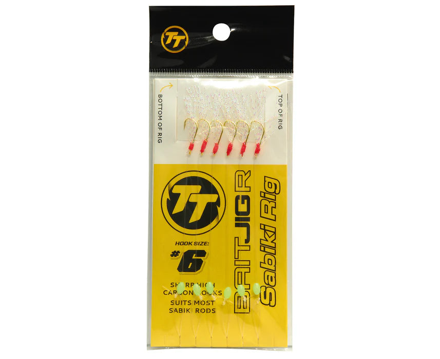 Tackle Tactics BaitjigR Sabiki Rig Tinsel