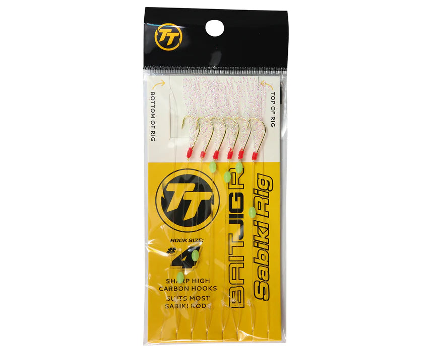 Tackle Tactics BaitjigR Sabiki Rig Tinsel