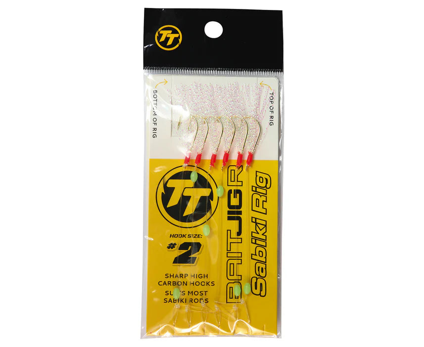 Tackle Tactics BaitjigR Sabiki Rig Tinsel