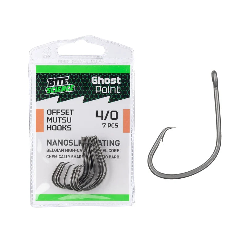 Bite Science Ghost Point Offset Mutsu Hook