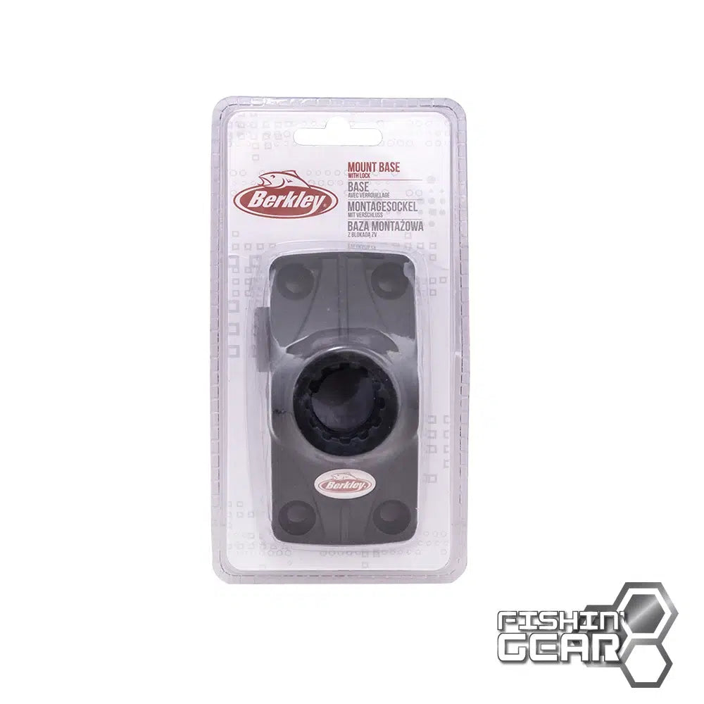 Berkley Fishn Gear mount Base With Lock