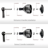 Gomexus Aluminium Reel Knob 30mm A30