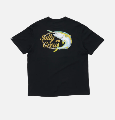 Salty Crew Yellowtailed Classic SS Tee Black