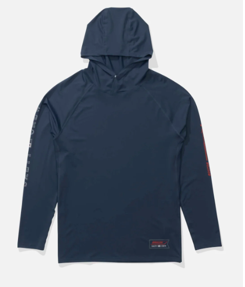 Salty Crew Whaler Apex Sunshirt Navy
