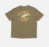 Salty Crew Fishing Club Classic SS Tee Dusty Olive
