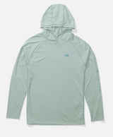 Salty Crew Apex Perforated Sunshirt Jade