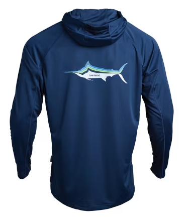 Shimano Marlin Performance LS Hooded Tech Tee