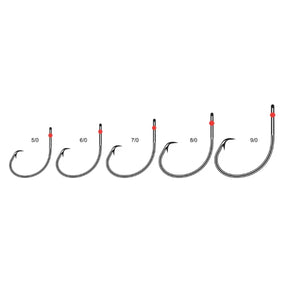 VMC Red Amber Tournament Circle Hook - Addict Tackle