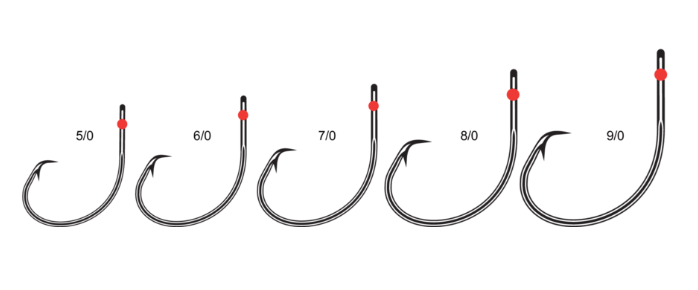 VMC Red Amber Tournament Circle Hook - Addict Tackle