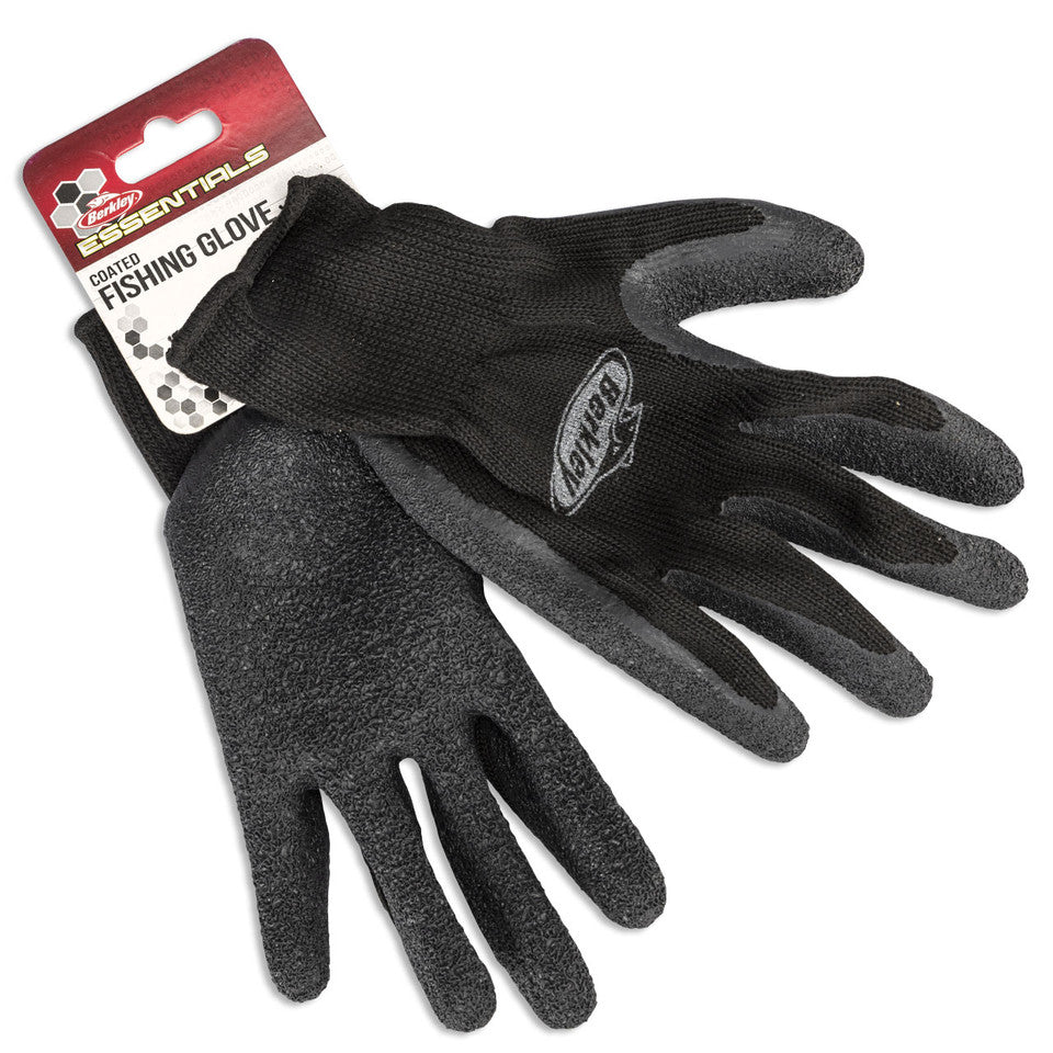 Berkley Essentails Coated Fishing Gloves - Addict Tackle