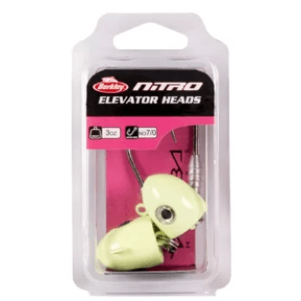 Berkley Nitro Elevator Heads Lumo - Addict Tackle