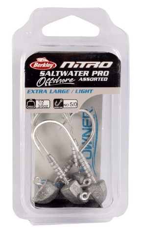 Nitro Saltwater Pro OffShore Assorted Jig Head - Addict Tackle