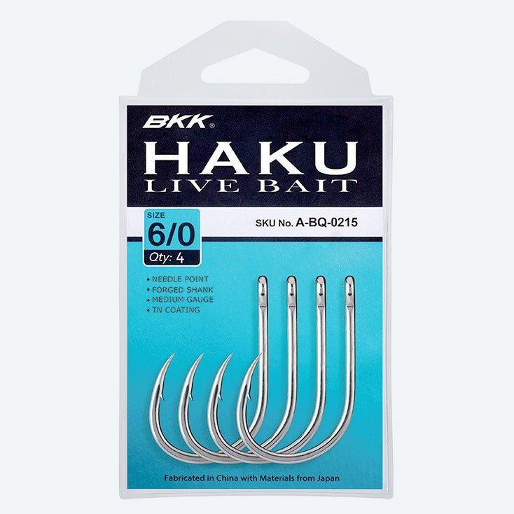 BKK Haku Live Bait Hook - Addict Tackle