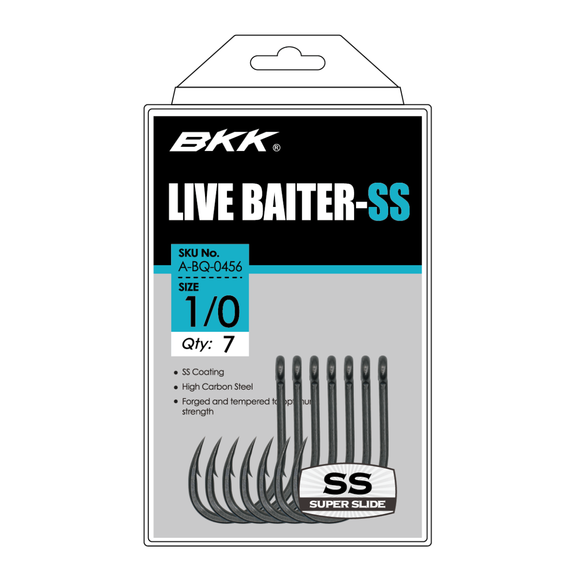 BKK LIVE BAITER - SS Hooks - Addict Tackle