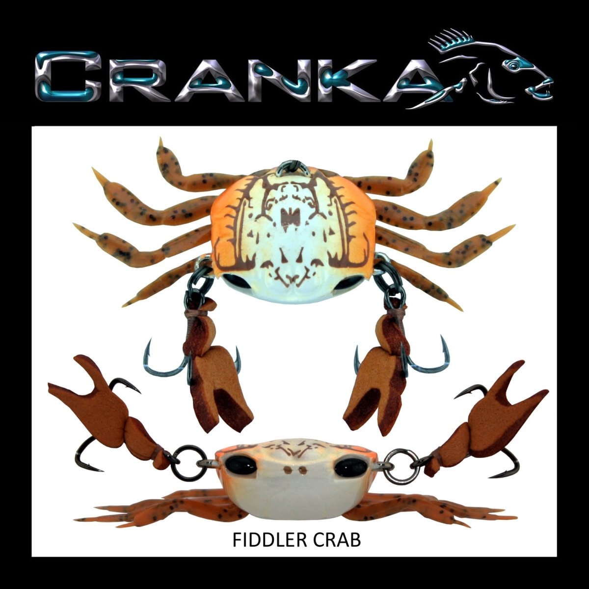 Cranka Crab Treble Hook 50mm Light - Addict Tackle