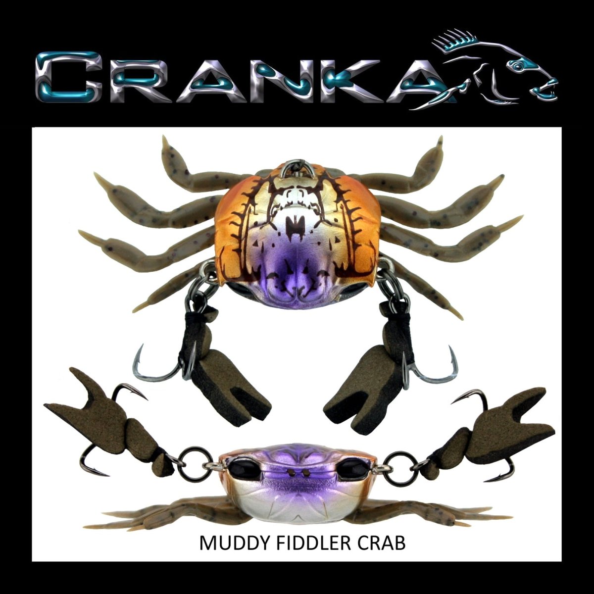 Cranka Crab Treble Hook 50mm Light - Addict Tackle