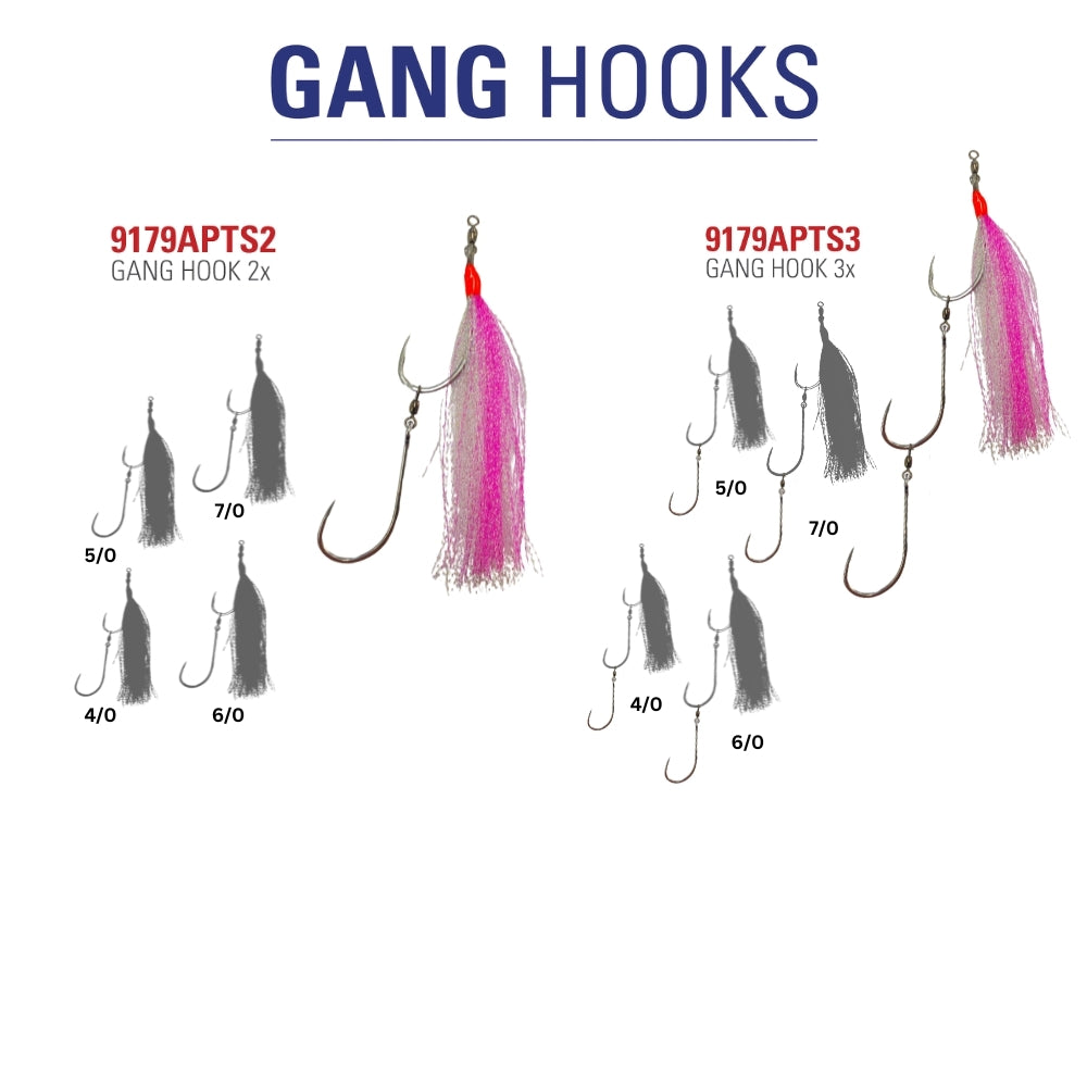 Mustad 3 Hook Light Game With Flasher