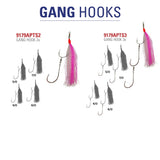 Mustad 3 Hook Light Game With Flasher