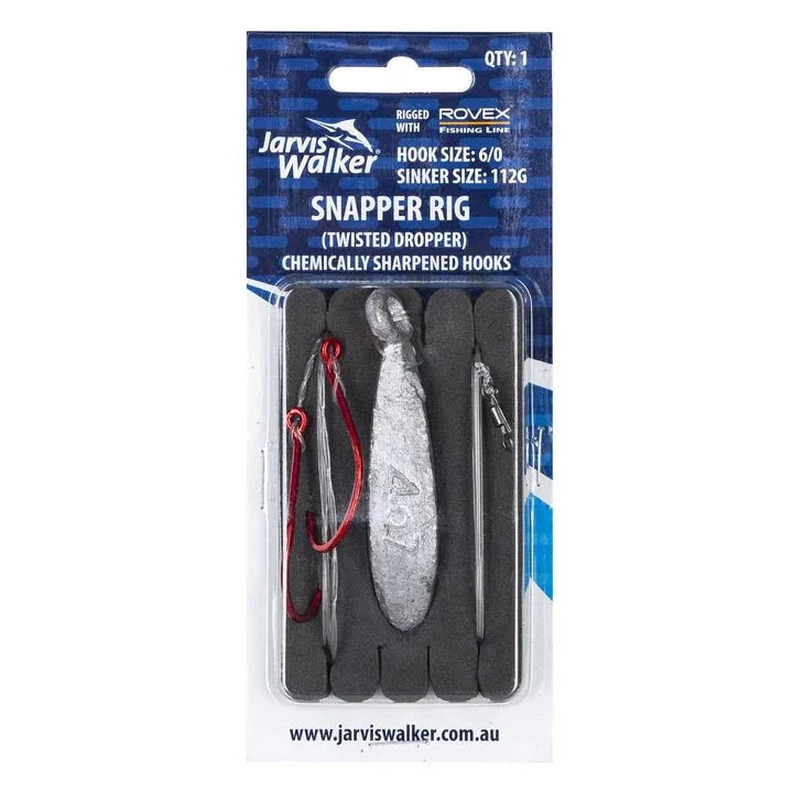 Jarvis Walker Pre Tied Snapper Rig - Addict Tackle