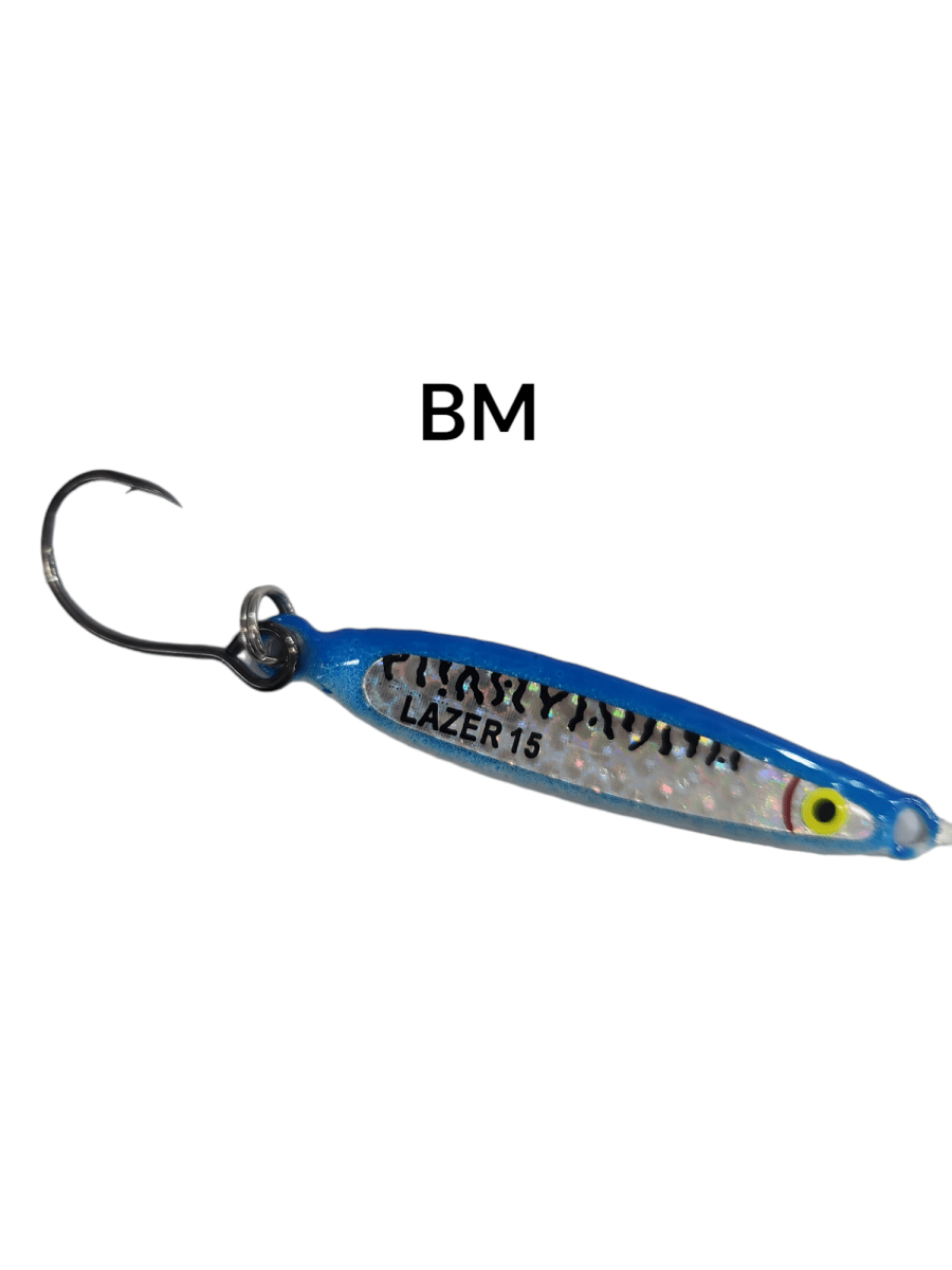 Lazer Lures Metal Lure Australian Made Single Hook 20g Slug - Addict Tackle
