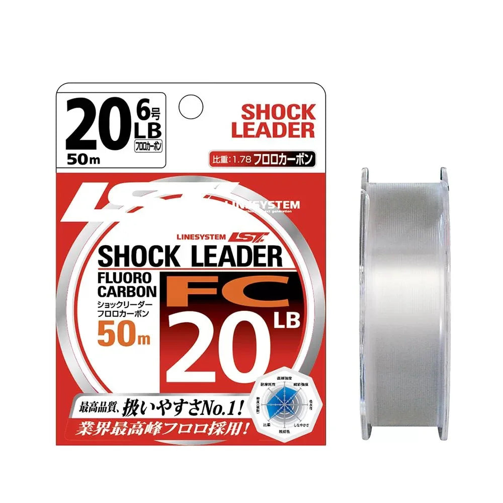 LST Flurocarbon Shock Leader 50m - Addict Tackle