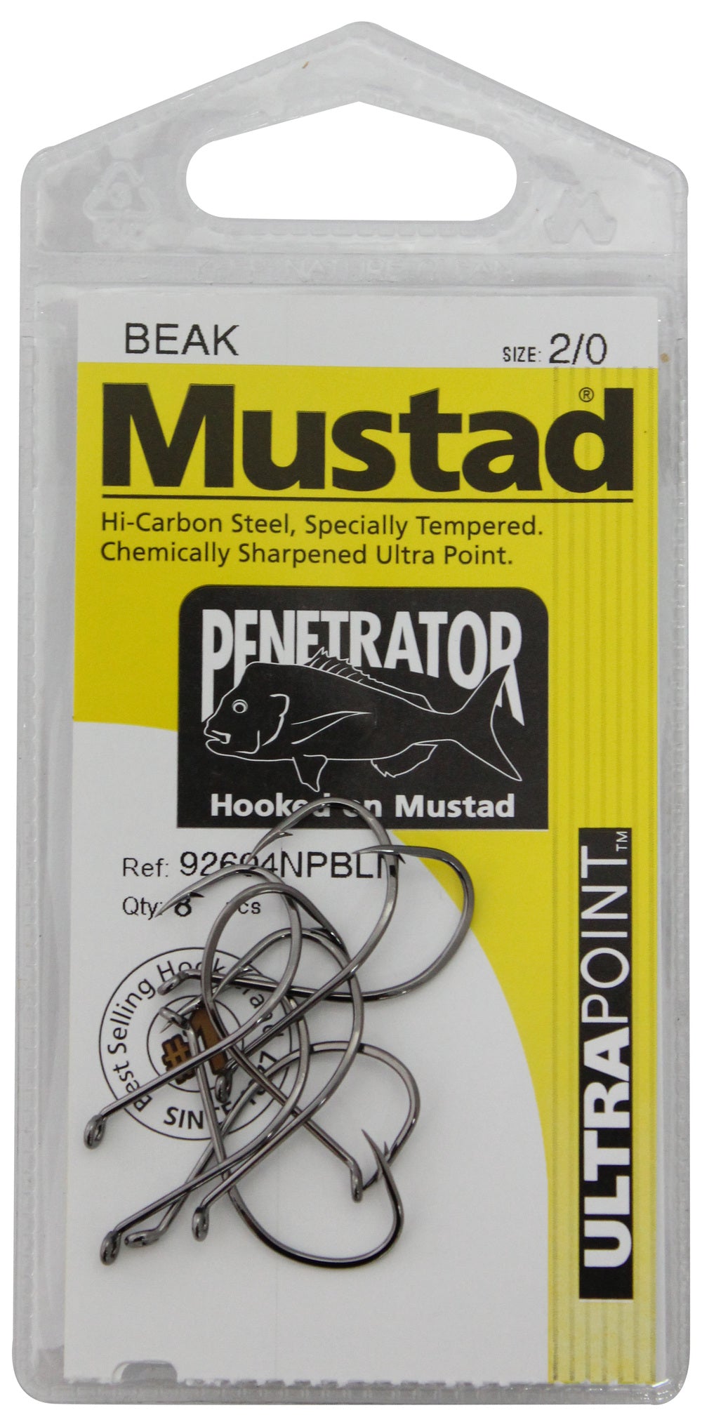 Mustad Penetrator Beak Fishing Hooks