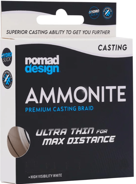 Nomad Design Ammonite Casting Braid 150yds - Addict Tackle