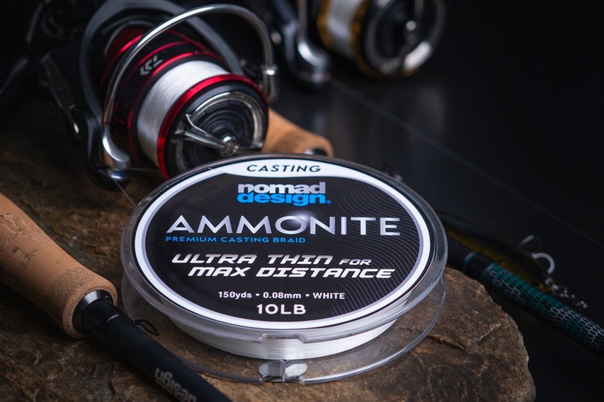 Nomad Design Ammonite Casting Braid 150yds - Addict Tackle