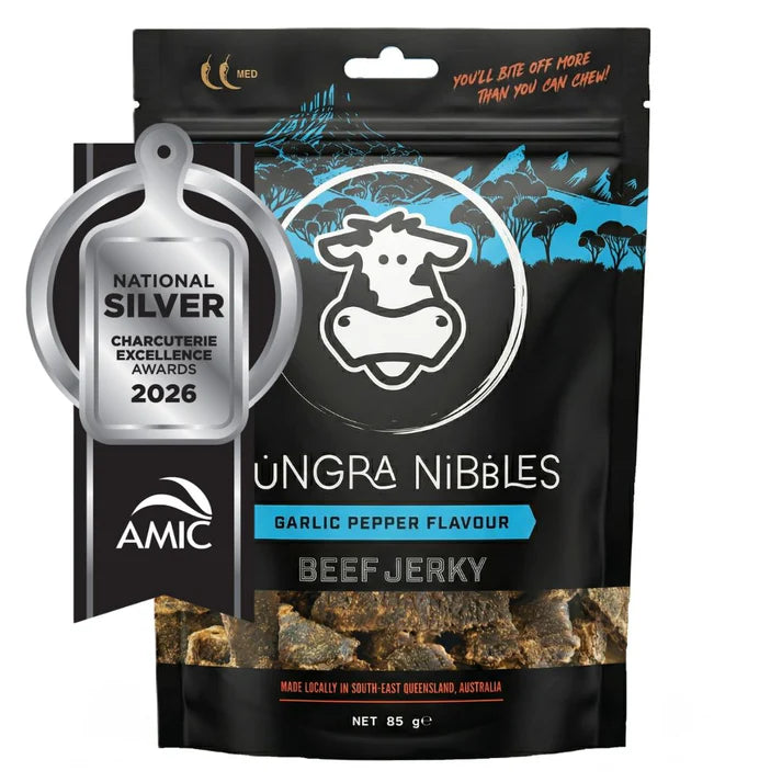 Nungra Nibbles Beef Jerky 85g