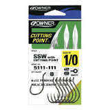 Owner SSw Octopus Needle Point Hooks 5115