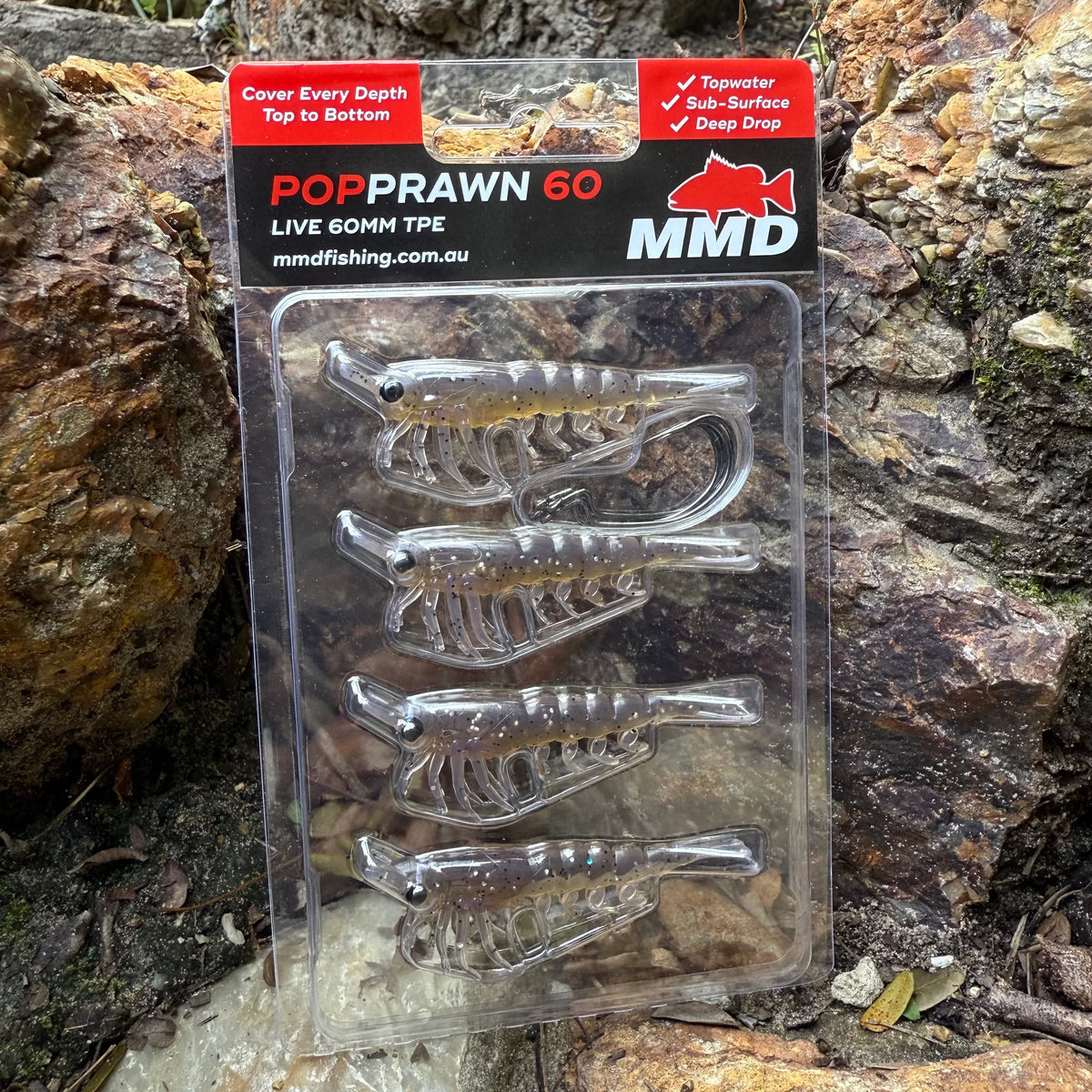 MMD Pop Prawn 60mm Lure